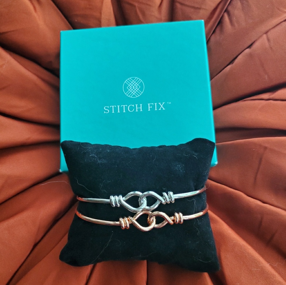 Bancroft knot cuff bracelets (NIB)